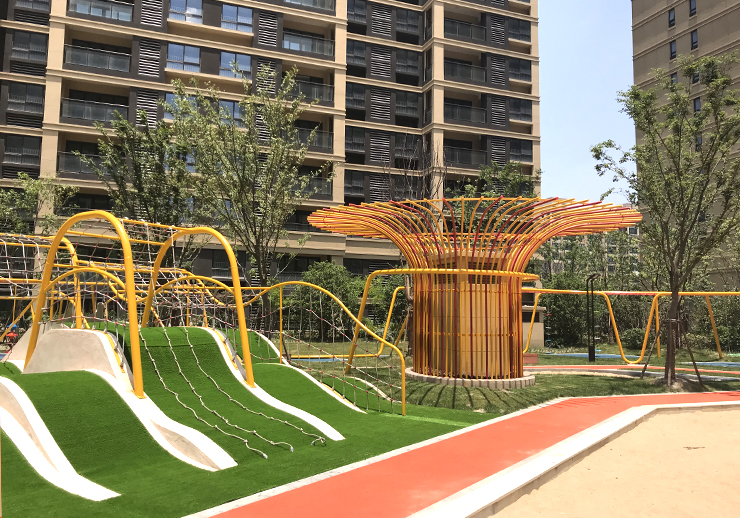 上海牧童小區(qū)游樂設備